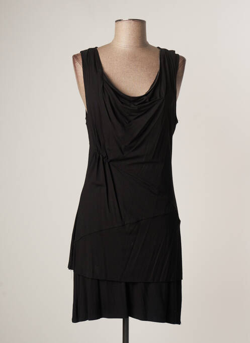 Rochie scurtă negru LAUREN VIDAL femeie