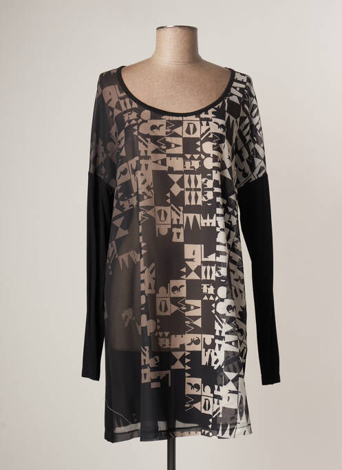 Rochie scurtă negru LAUREN VIDAL femeie