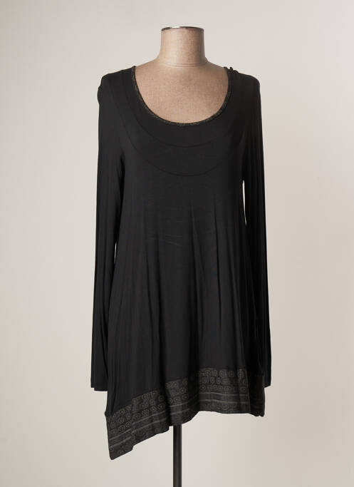 Rochie scurtă negru LAUREN VIDAL femeie