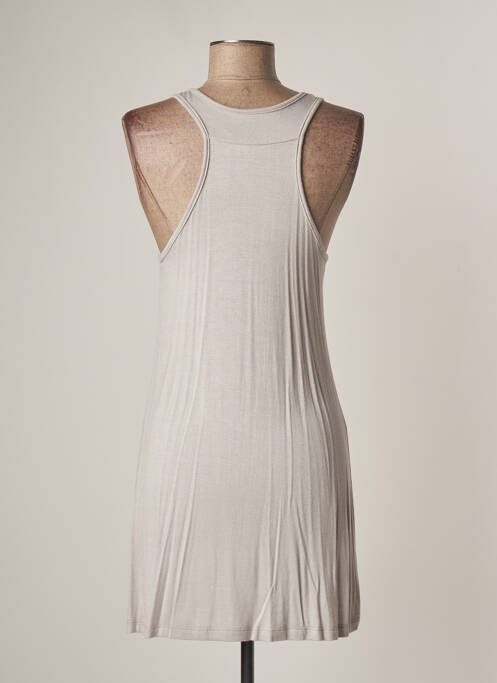 Tunică mâneci lungi gri LAUREN VIDAL femeie