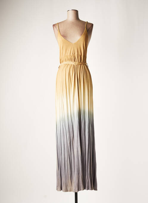 Rochie lungă verde LAUREN VIDAL femeie