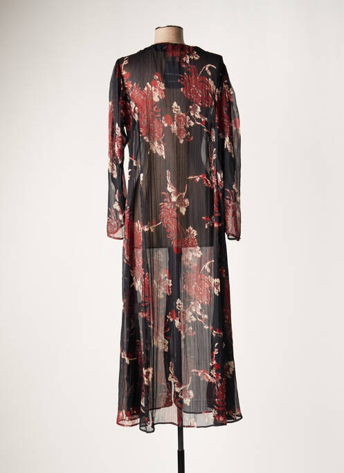 Rochie lungă negru LAUREN VIDAL femeie