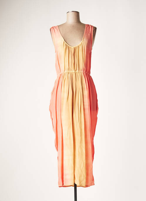 Rochie lungă roz LAUREN VIDAL femeie