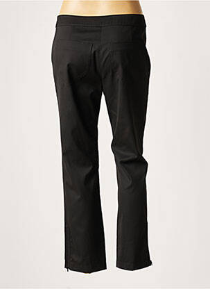 Pantalon drept elasticitate mărime normală negru LAUREN VIDAL femeie