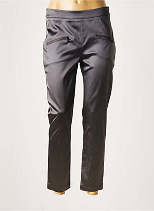 Pantalon 7/8 gri LAUREN VIDAL femeie