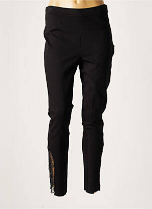 Pantalon slim mărime normală mărime normală negru LAUREN VIDAL femeie