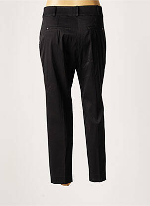 Pantalon 7/8 închidere cu fermoar sub clapetă cu cârlig mărime normală negru LAUREN VIDAL femeie
