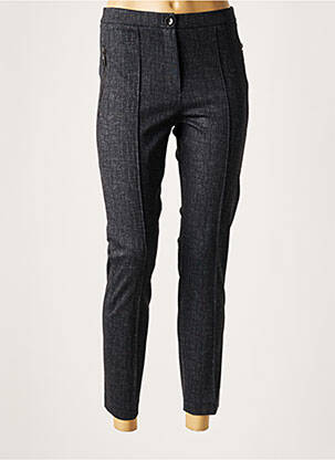 Pantalon slim elasticitate mărime normală negru LAUREN VIDAL femeie