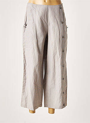 Pantalon 7/8 maro LAUREN VIDAL femeie
