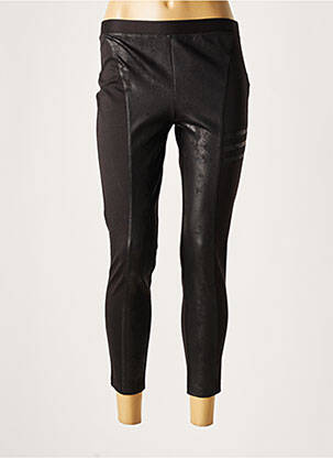 Pantalon trei sferturi negru LAUREN VIDAL femeie