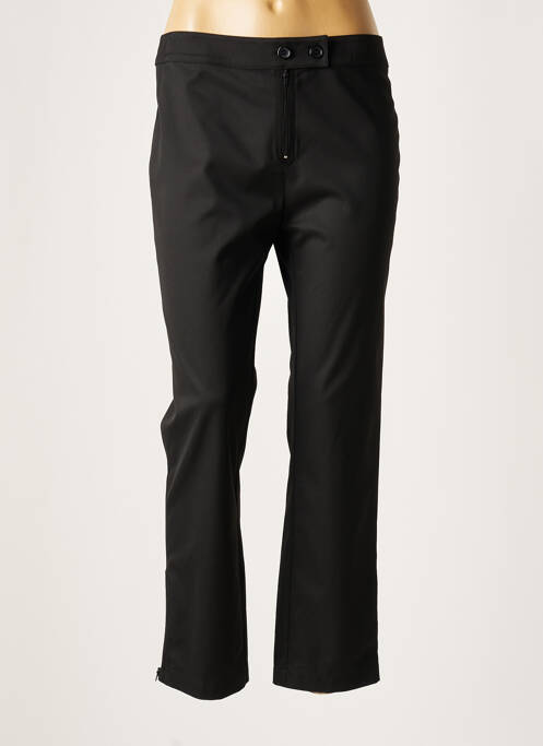 Pantalon drept negru LAUREN VIDAL femeie