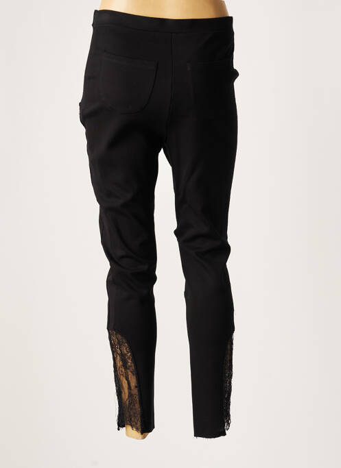 Pantalon slim negru LAUREN VIDAL femeie