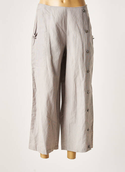 Pantalon 7/8 maro LAUREN VIDAL femeie