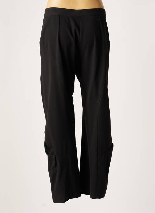 Pantalon larg negru LAUREN VIDAL femeie