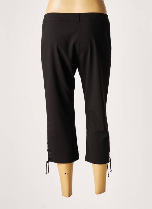 Pantalon trei sferturi negru LAUREN VIDAL femeie