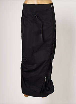 Fustă lungă negru LAUREN VIDAL femeie