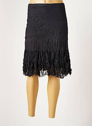 Fustă midi gri LAUREN VIDAL femeie