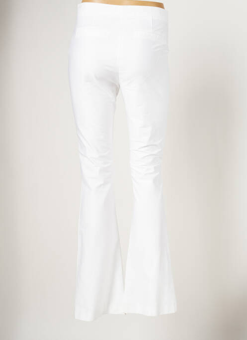 Pantalon slim alb LAUREN VIDAL femeie