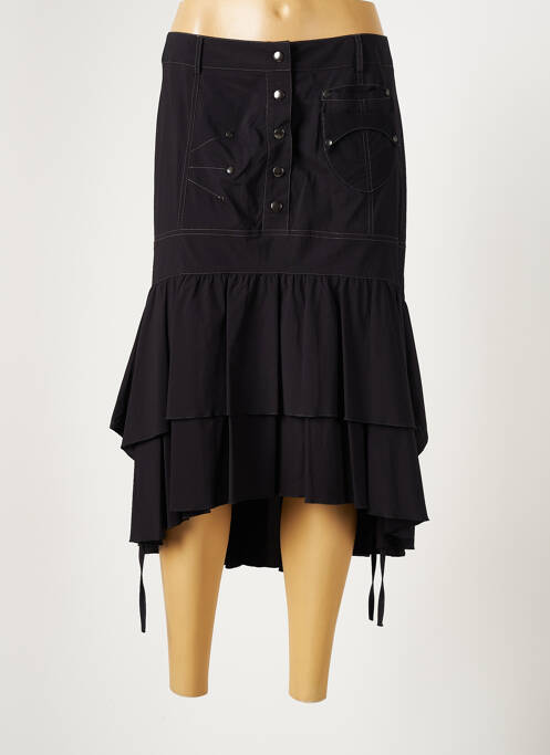 Fustă lungă negru LAUREN VIDAL femeie