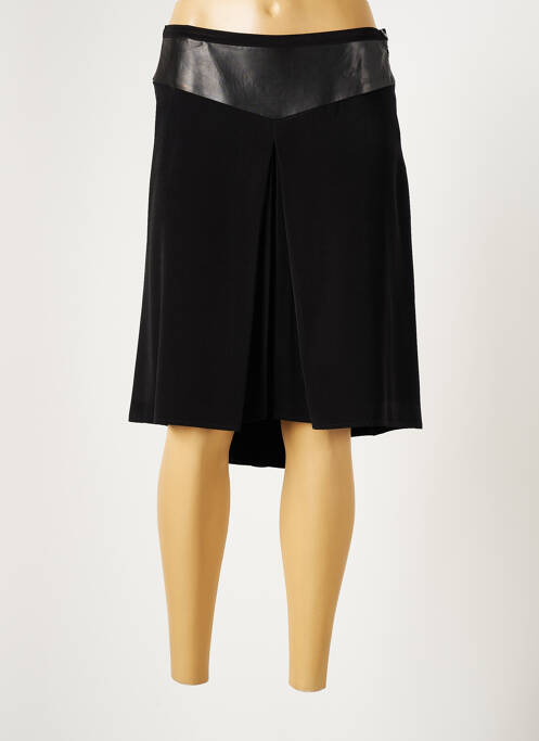 Fustă midi negru LAUREN VIDAL femeie