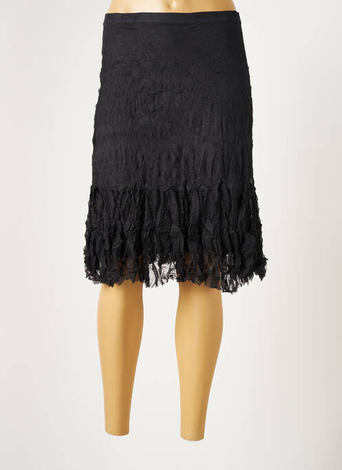 Fustă midi gri LAUREN VIDAL femeie