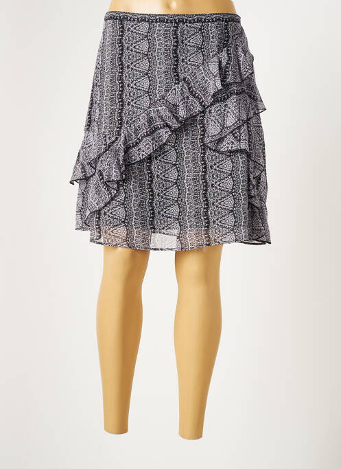 Fustă scurtă gri LAUREN VIDAL femeie