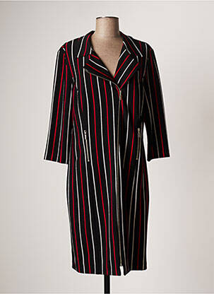 Rochie midi mâneci lungi mâneci lungi negru FRANK LYMAN femeie