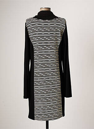 Rochie midi mâneci lungi mâneci lungi negru YEST femeie