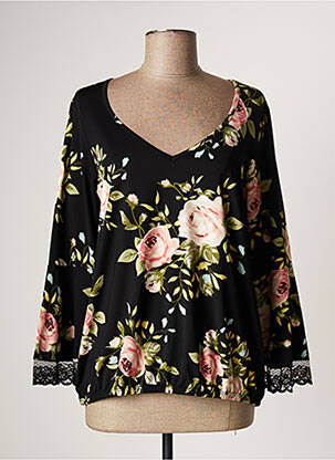 Top negru K-DESIGN femeie