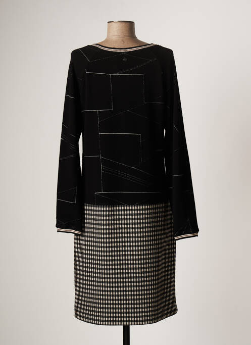 Rochie midi negru FRED SABATIER femeie