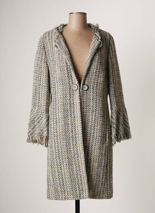 Palton lung albastru EDAS femeie