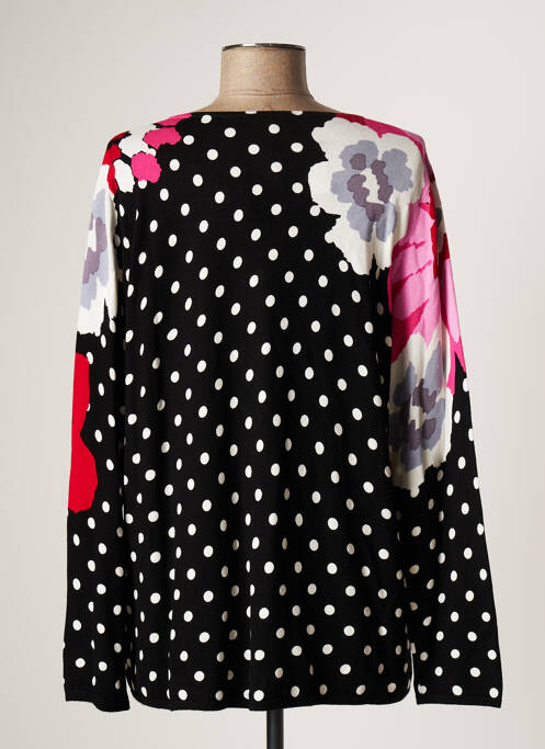 Vestă cu mâneci lungi negru LEO & UGO femeie