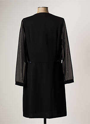 Rochie midi mâneci lungi mâneci lungi negru GARELLA femeie