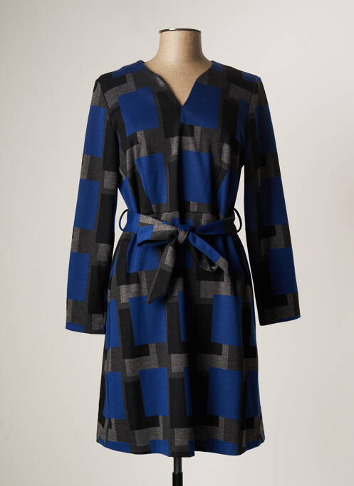 Rochie midi albastru POUPEE CHIC femeie