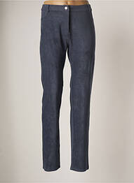 Pantalon drept elasticitate mărime normală albastru LESLIE femme