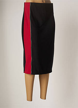 Fustă midi negru EVALINKA femeie