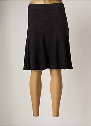 Fustă midi negru FUEGO WOMAN femeie