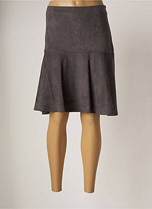 Fustă midi gri FUEGO WOMAN femeie