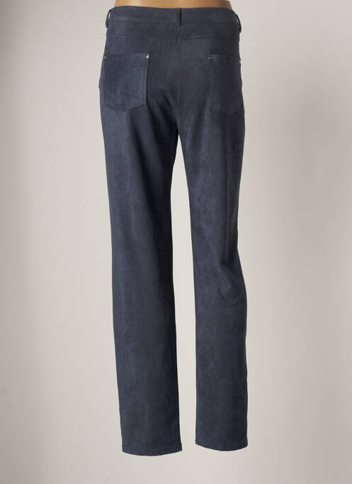 Pantalon drept albastru LESLIE femeie