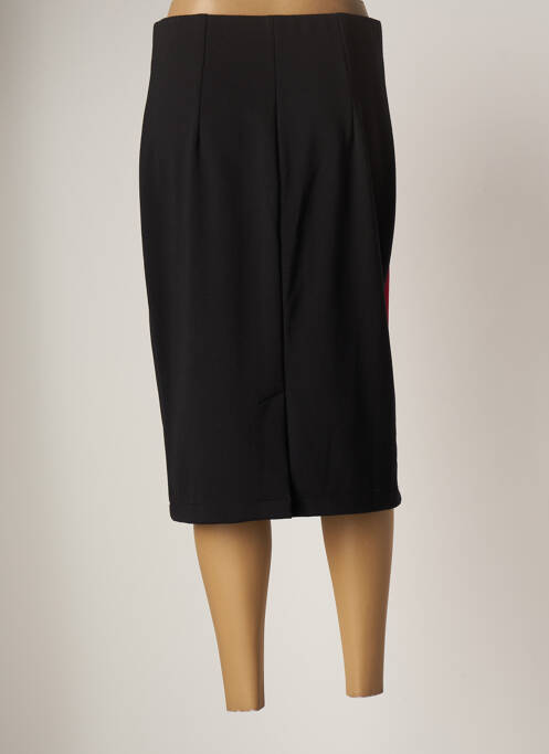 Fustă midi negru EVALINKA femeie