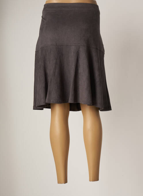 Fustă midi gri FUEGO WOMAN femeie