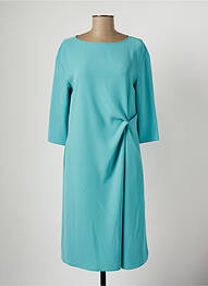 Rochie midi mâneci 3/4 mâneci 3/4 albastru EMPORIO ARMANI femeie