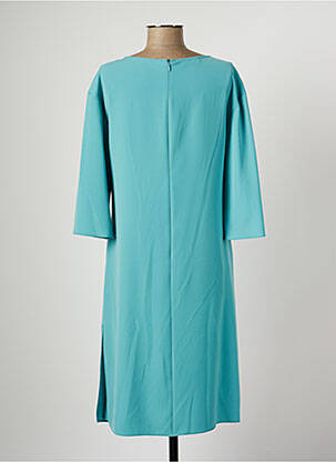 Rochie midi mâneci 3/4 mâneci 3/4 albastru EMPORIO ARMANI femeie