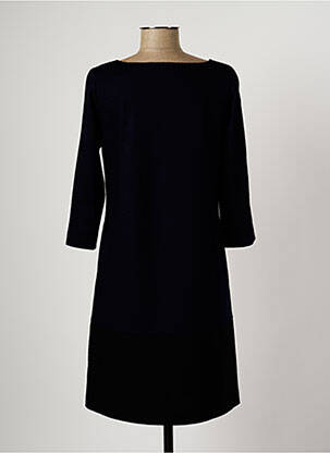 Rochie midi mâneci 3/4 mâneci 3/4 albastru ROSSO 35 femeie
