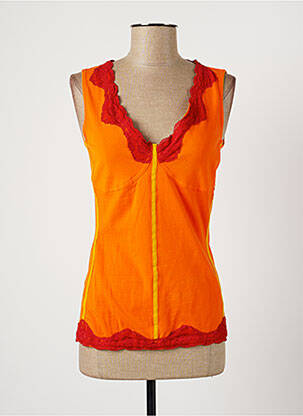 Maiou portocaliu NATHALIE GARCON femeie