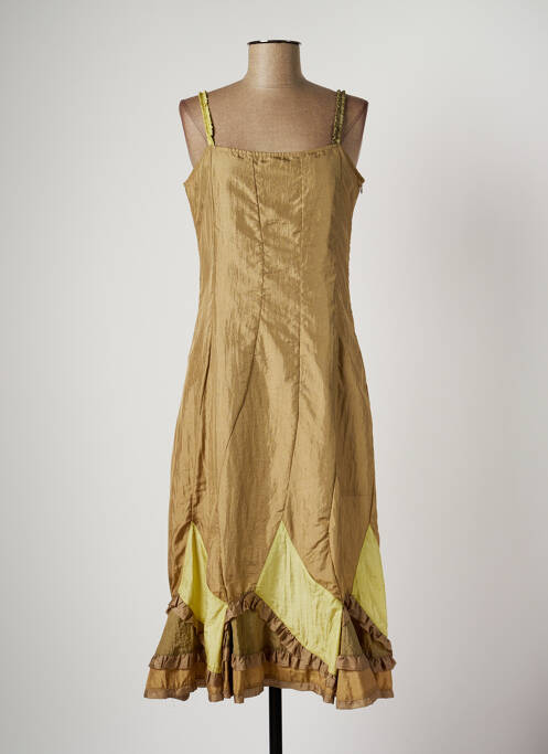 Rochie midi maro DANIEL AMAURY femeie