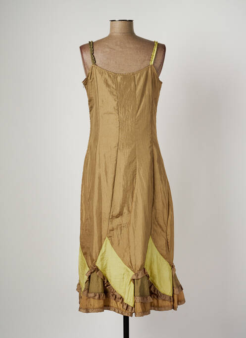 Rochie midi maro DANIEL AMAURY femeie