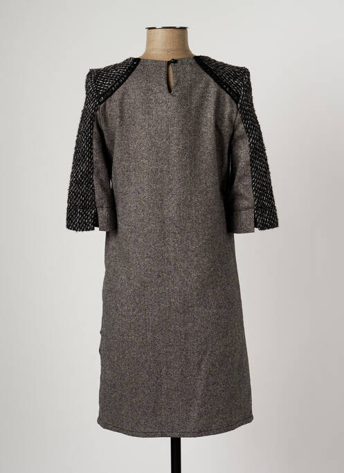 Rochie midi gri HELENA SOREL femeie