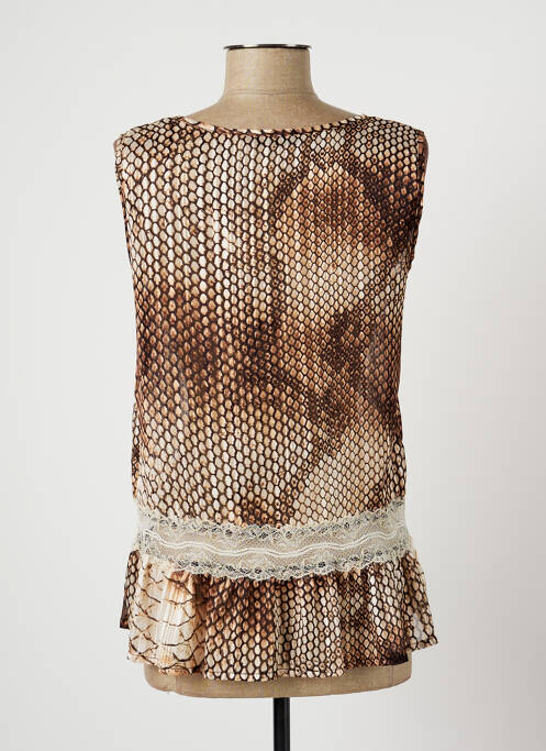 Top maro ELEONORA AMADEI femeie