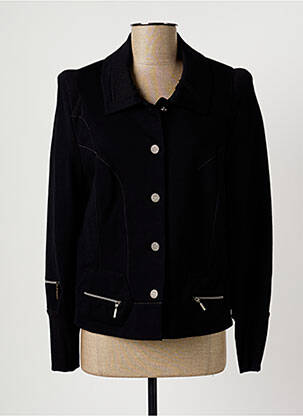 Jachete casual buzunare albastru CHRISTINE LAURE femeie